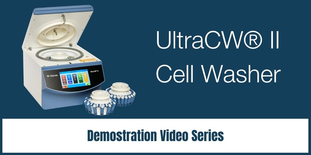 UltraCW® II Cell Washer Demonstration Video Series