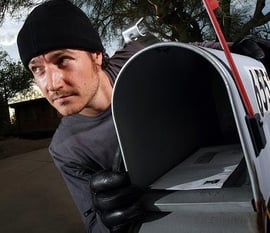 stealing mail