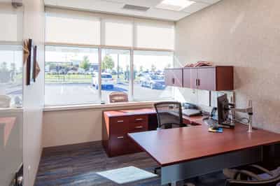 Private office in a credit union