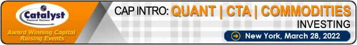 Catalyst Cap Intro: Catalyst Cap Intro Quant | CTA | Commodities Investing
