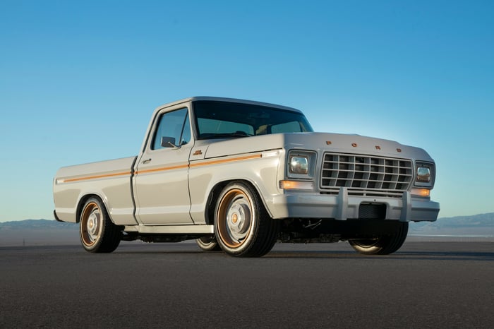 Ford Debuts All-Electric 1978 F-100 Concept