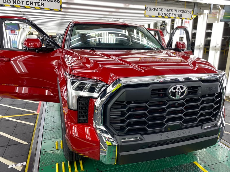 Toyota Cranks Up Tundra Production In San Antonio