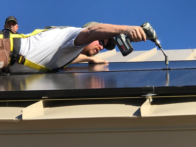 Shawn-Installation solar