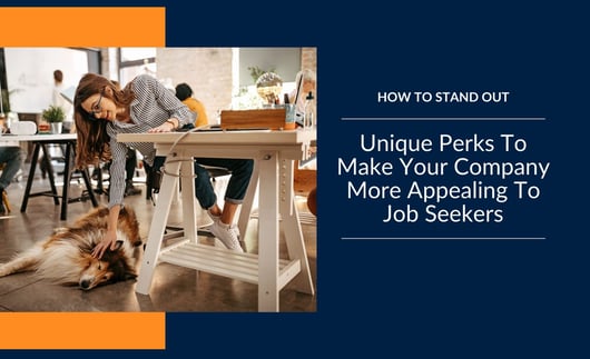 Unique Perks To Make Your Company More Appealing To Job Seekers