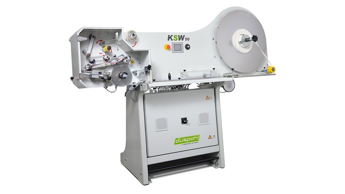 KSW rewinding machine for edge material