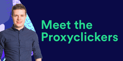 Meet the Proxyclickers Thomas