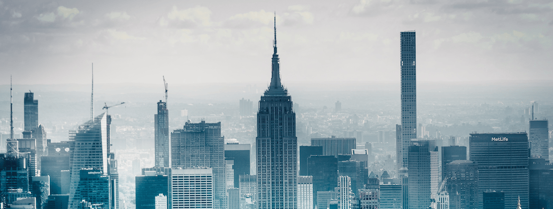 Skyscrapers New York City skyline