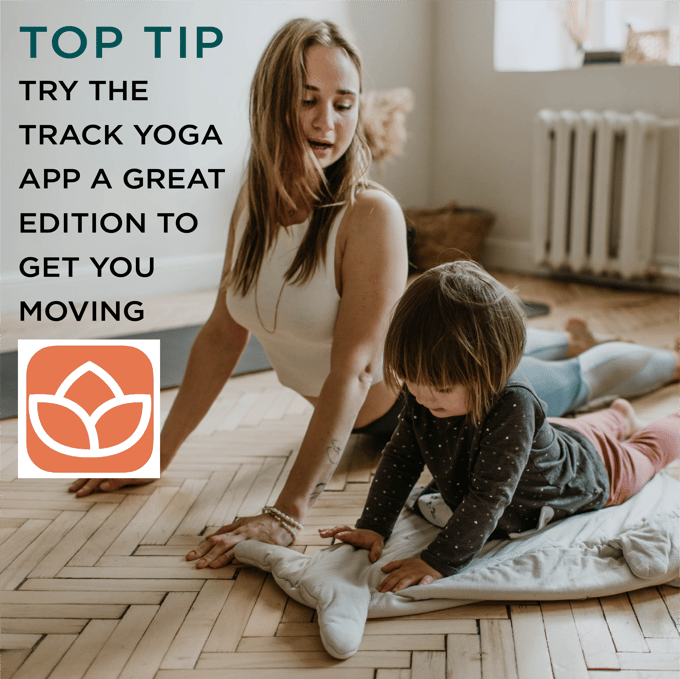 TOP TIP FOR NECK AND SHOULDER PAIN - TRY THE track yoga app
