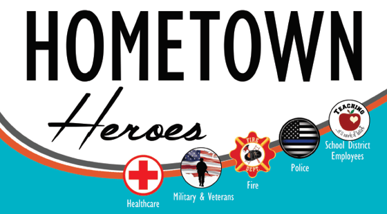 We Love Our Hometown Heroes!