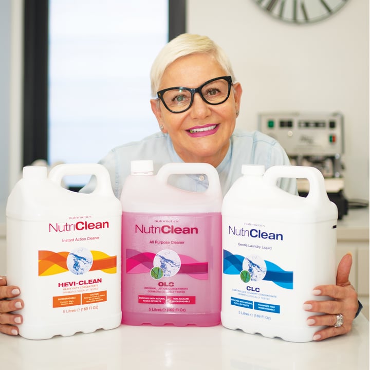 Martina loves stocking up and saving with NutriClean jumbo sizes