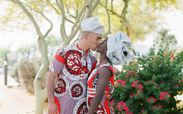 Stunning Arizona Wedding Celebrates Nigerian Heritage at Palm Valley by Wedgewood Weddings