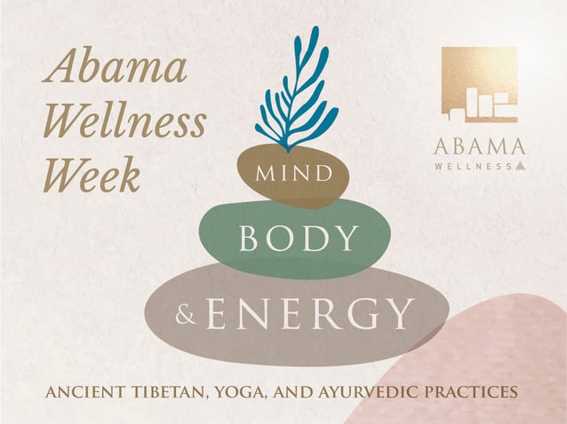 Ayurveda and Tibetan practices at Abama Wellness Week