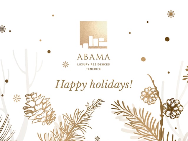 Happy holidays from Abama Resort