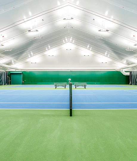indoor tennis facility