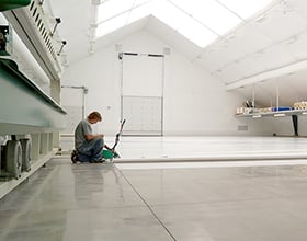 fabric manufacturing plant