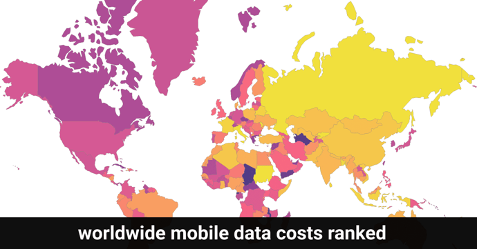 Worldwide Mobile Data Costs Ranked: India is no longer a mobile data wonderland