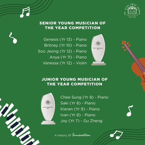 🎼Ivan and Soo Jeong are Our Young Musicians of the Year