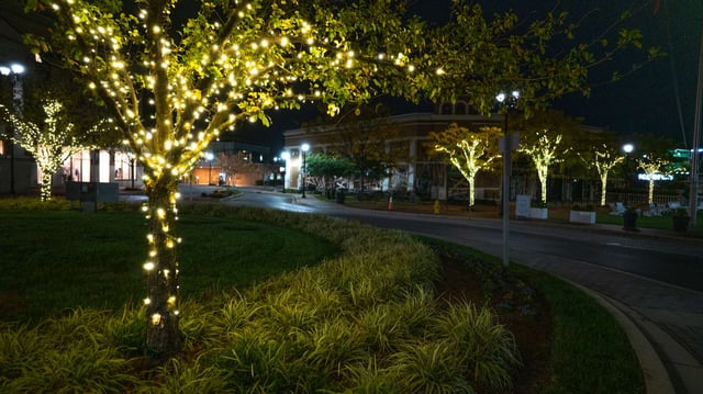 Christmas Lights at Town Center