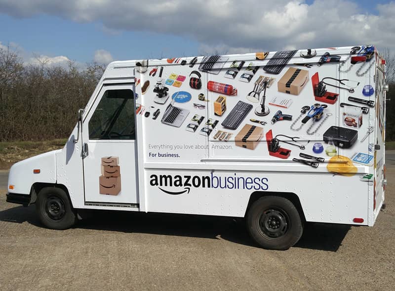 Amazon Business Truck Wrap