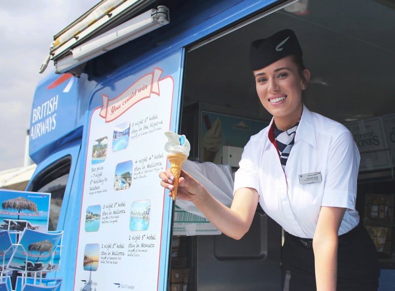 Ice Cream Van Hire British Airways