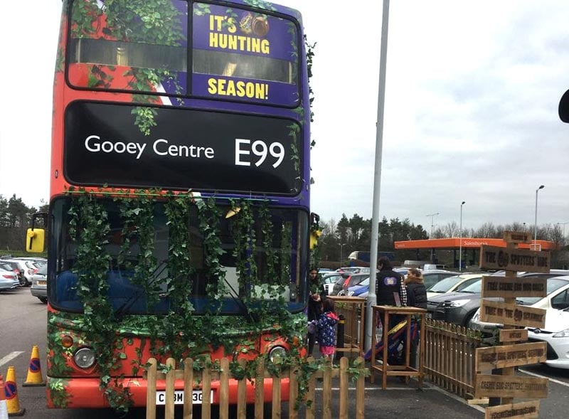 Gooey Centre Bus Decal