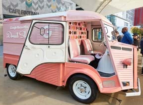 Google Citroën H-Van hire for Mini Home product launch