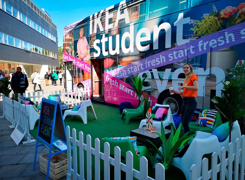 Ikea Student Promotional Bus Tour