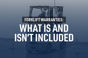 Forklift Warranties: What Is and Isn’t Included