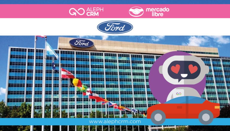 Ford lanza su tienda oficial en Mercado Libre con AlephCRM como plataforma