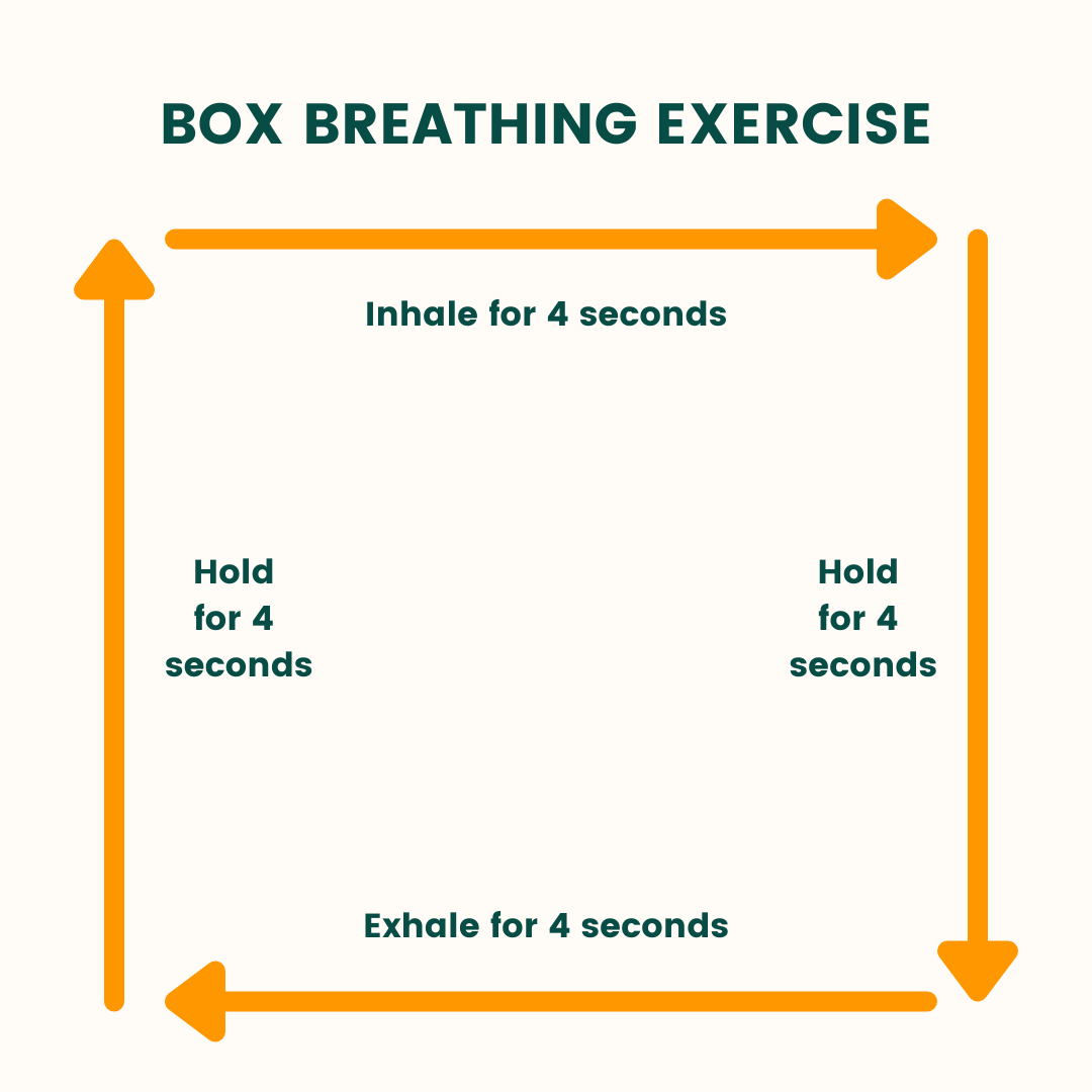 Box Breathing Graphic