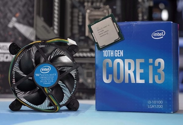 Intel выпустила новый дешевый процессор Core i3-10100F десятого поколения