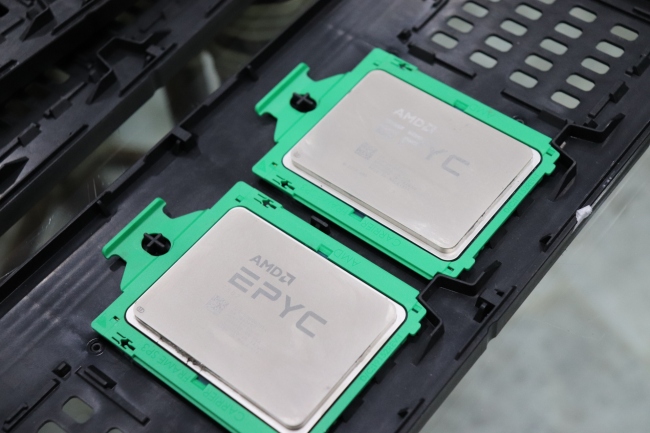 AMD уверенно продвигается с EPYC на серверном рынке