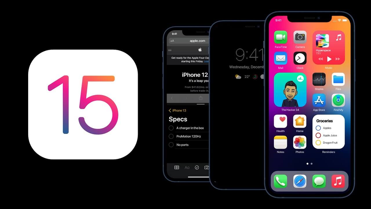 Apple выпустила публичную бета-версию iOS 15