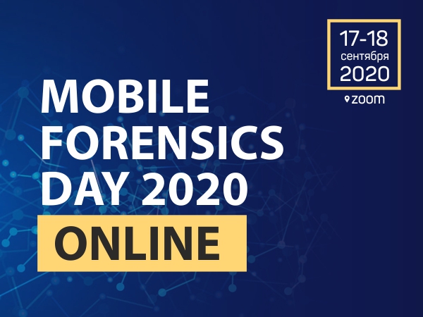 Mobile Forensics Day 2020 Online