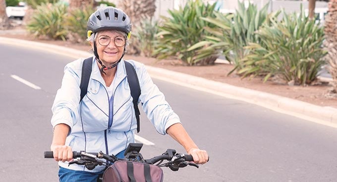 La bicicleta promueve una mejor circulación