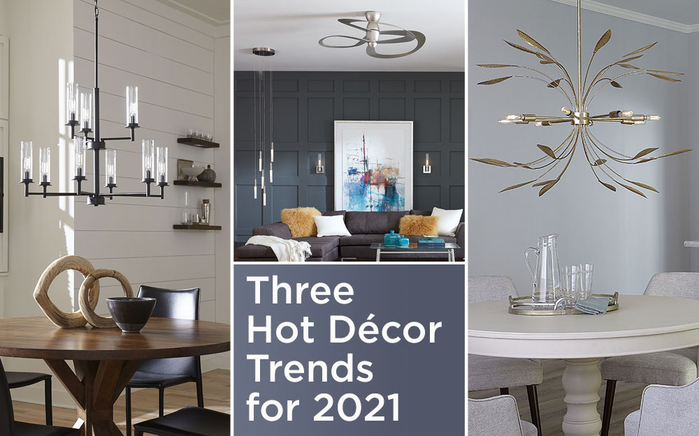 Three Hot Décor Trends For 2021, Dining Room Lighting Trends 2021