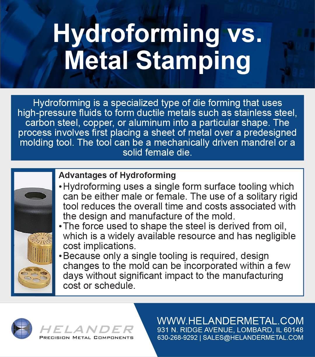 Hydroforming Vs. Meral Stamping