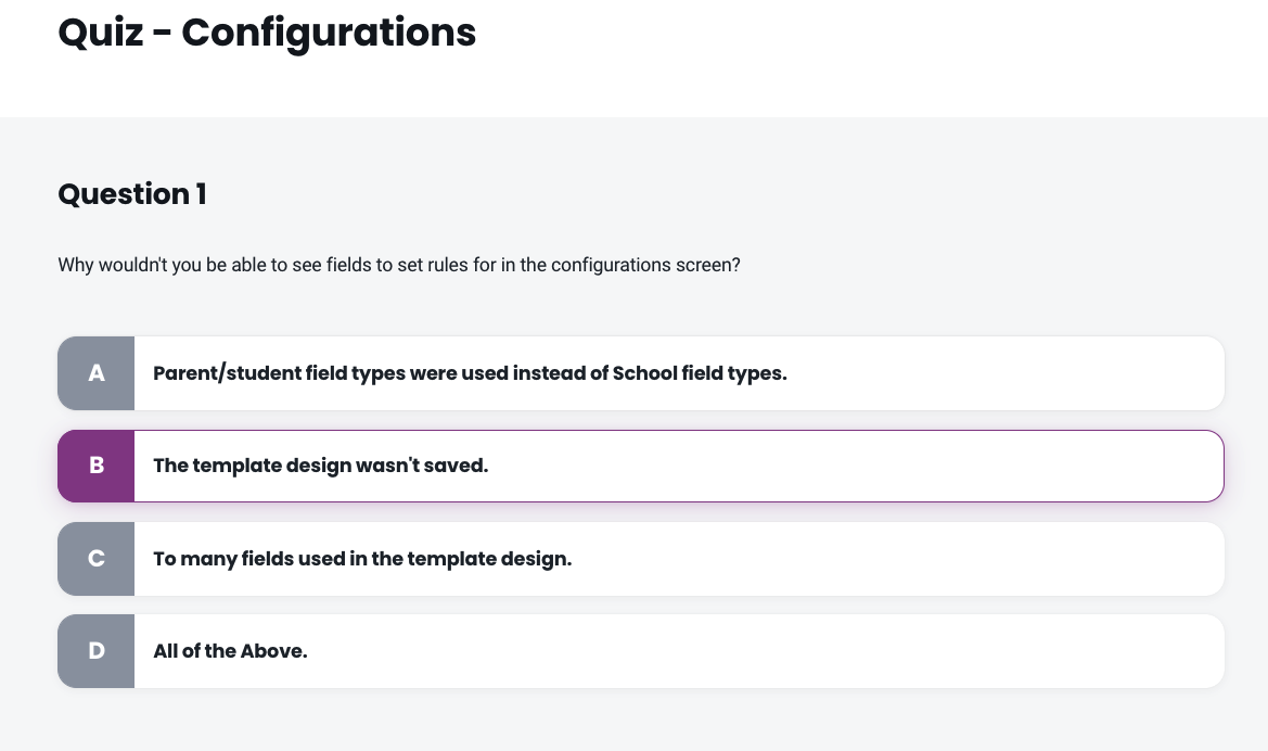 EdSmart Academy Quiz