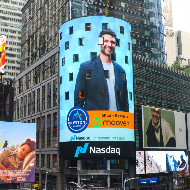 Micah Gabriels on NASDAQ board