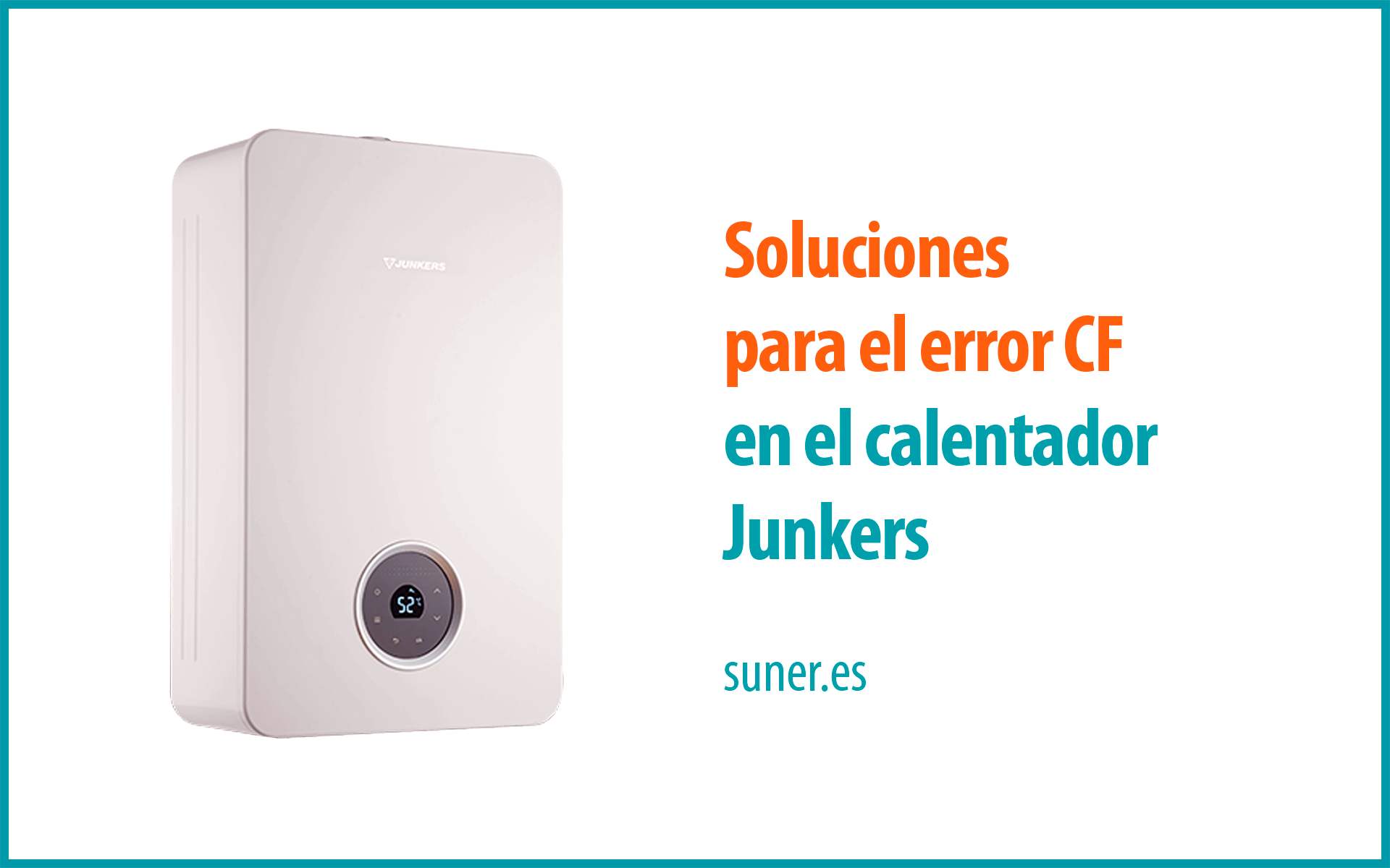 Calentador Junkers Bosch Hydronext 5600 S WTD 15-3 AME