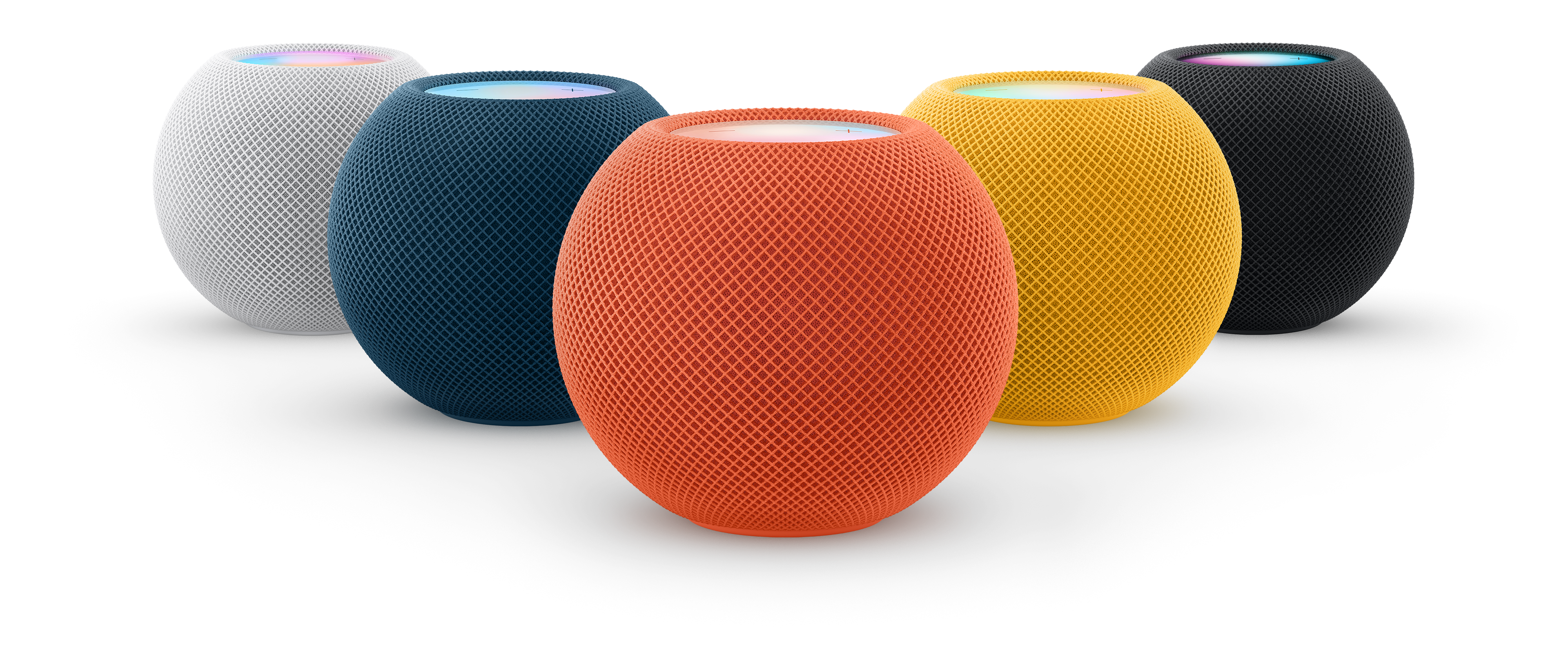 HomePod_mini_White_Blue_Orange_Yellow_Space_Gray_Hero_5-up_Screen__USEN