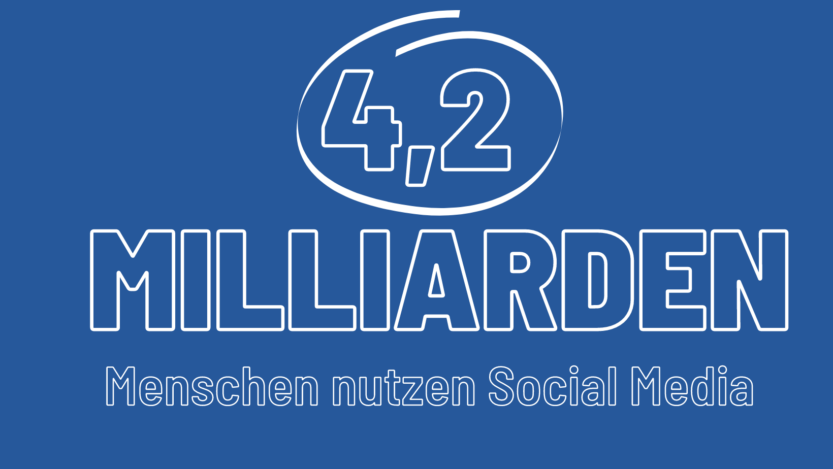 4,2 Milliarden Menschen nutzen Social Media
