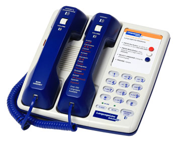 Языки для телефона. Phone handset. Language line.