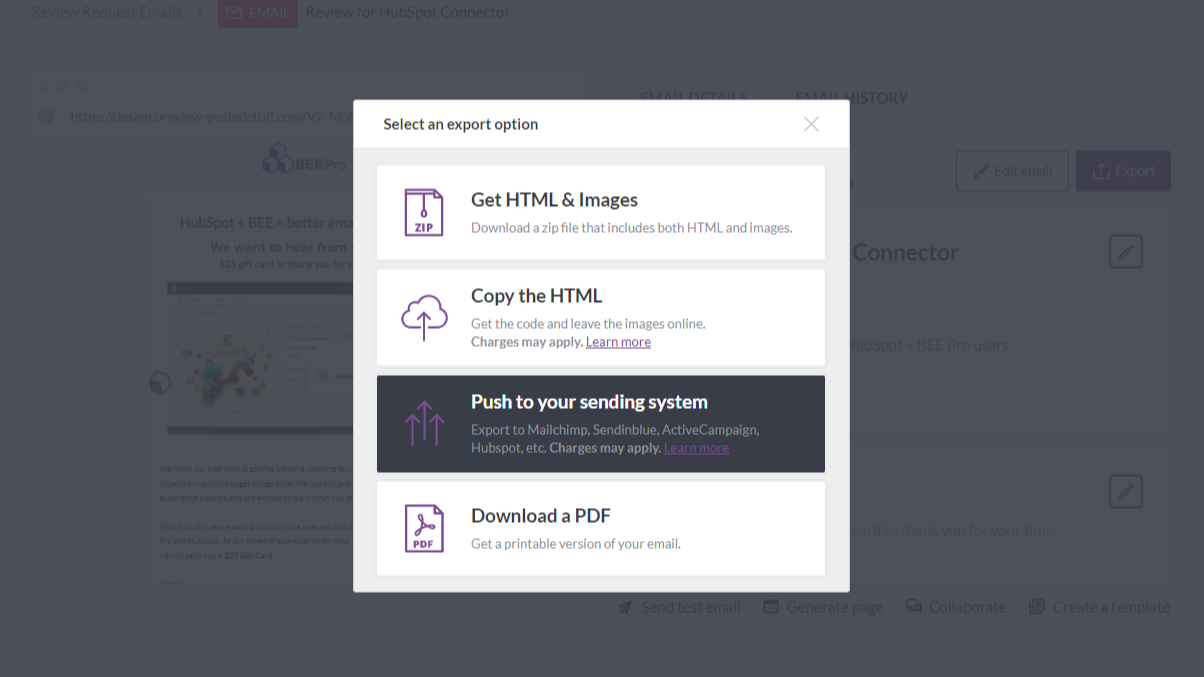 BEE Pro HubSpot Integration | Connect Them Today