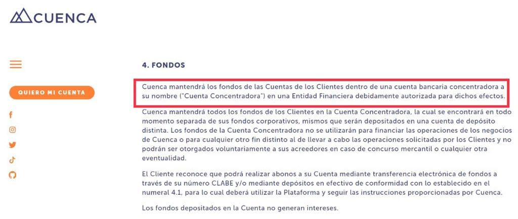 Cuenca Tarjeta de Débito seguridad