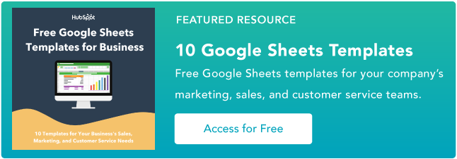 21 of the Best Free Google Sheets Templates for 2023