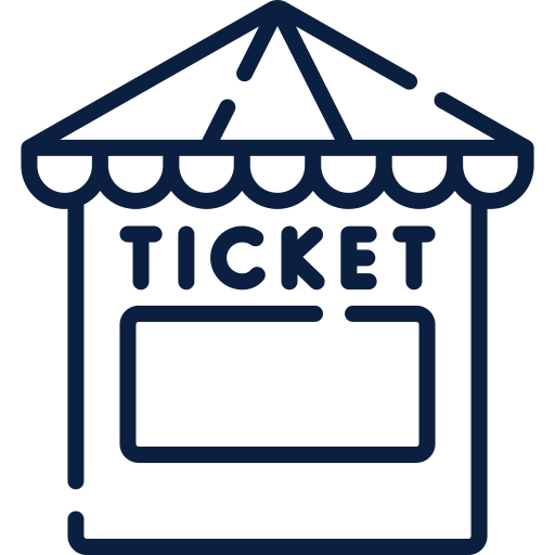 Gates ticketing icon