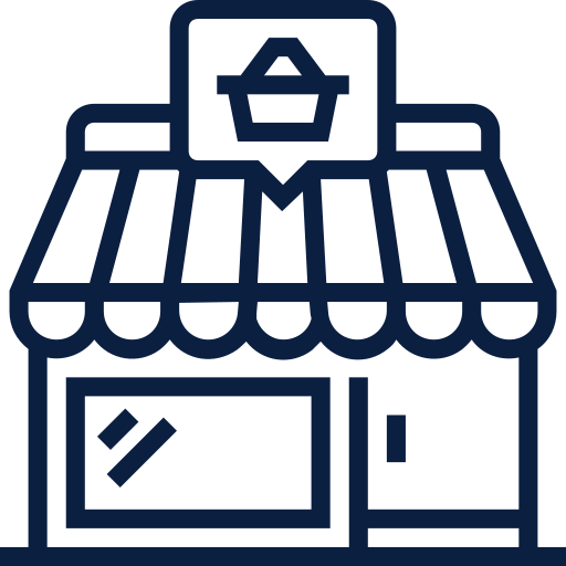 Gift shop icon