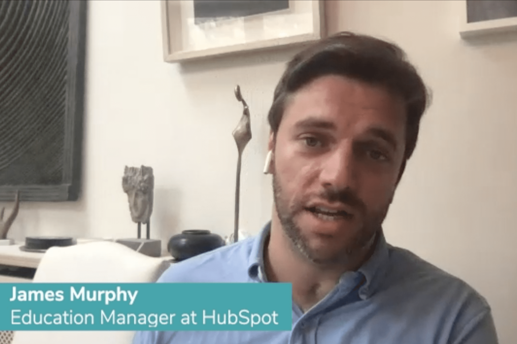 video with James at HubSpot