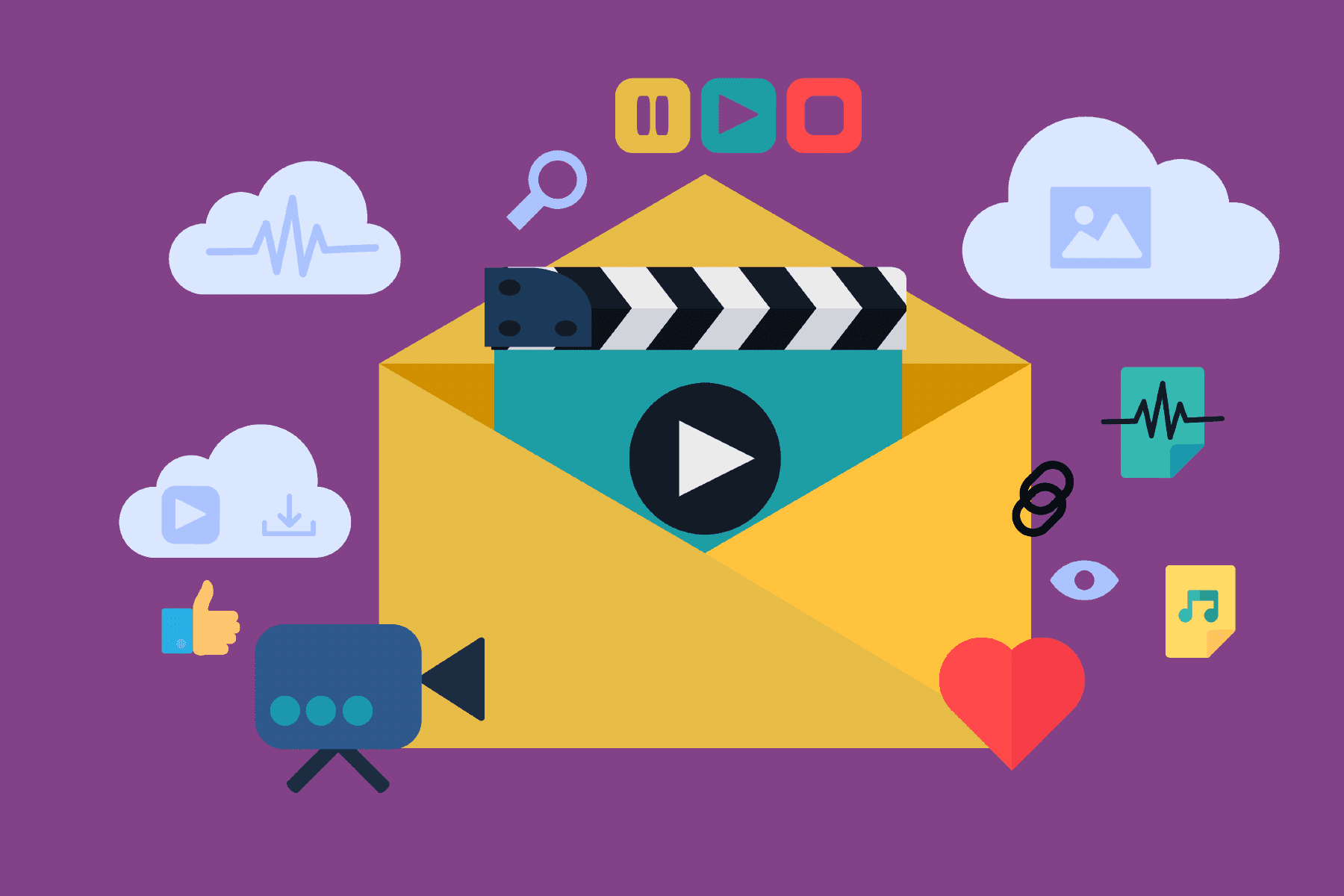 Learn how to send a video via email